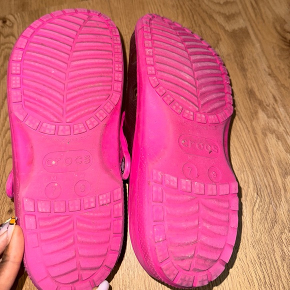 CROCS Transluscent Clogs, Pink - Picture 3 of 4